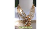 Necklace Fashion Beading mix Colors with Stone